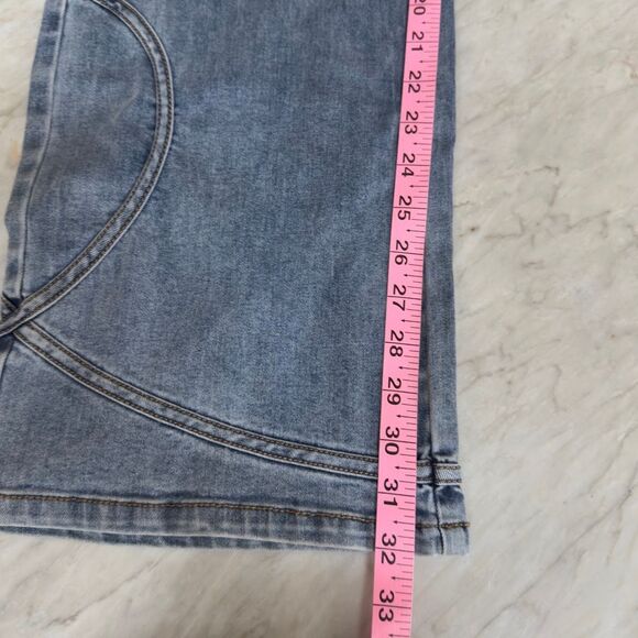 DG2 by Diane Gilman Classic Stretch Denim Swirl Bootcut Jean Chambray Sz 20W NWT - Picture 7 of 7